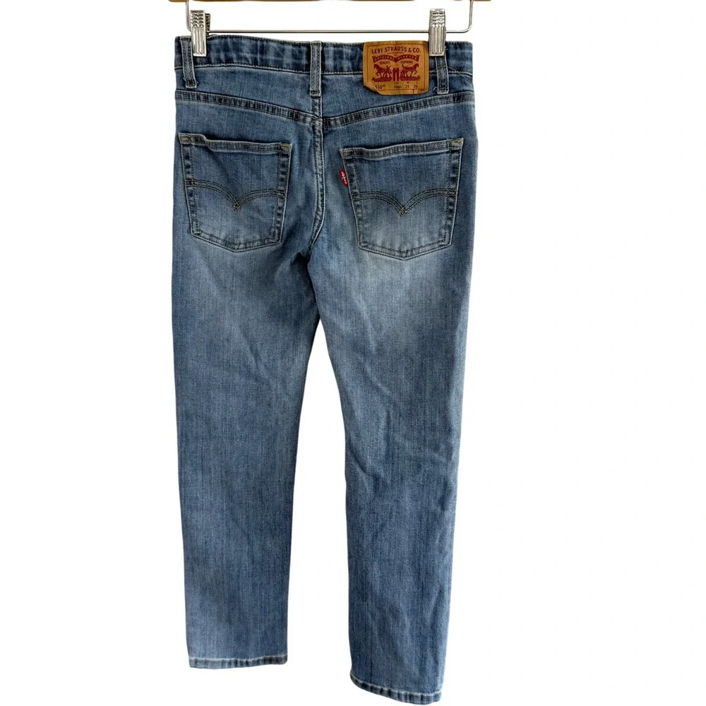 Levi's 510 Skinny Fit Jeans Size 10 Reg Blue Denim Casual EUC